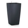 Lechuza Cubico Color 30 (12" D) Planter - Slate Floor Planters