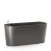 Desk Planters Lechuza Delta 20 Planter - Charcoal Metallic